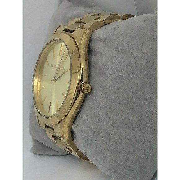 MICHAEL KORS MK3179 Women Gold Stainless Steel Ana main image 9